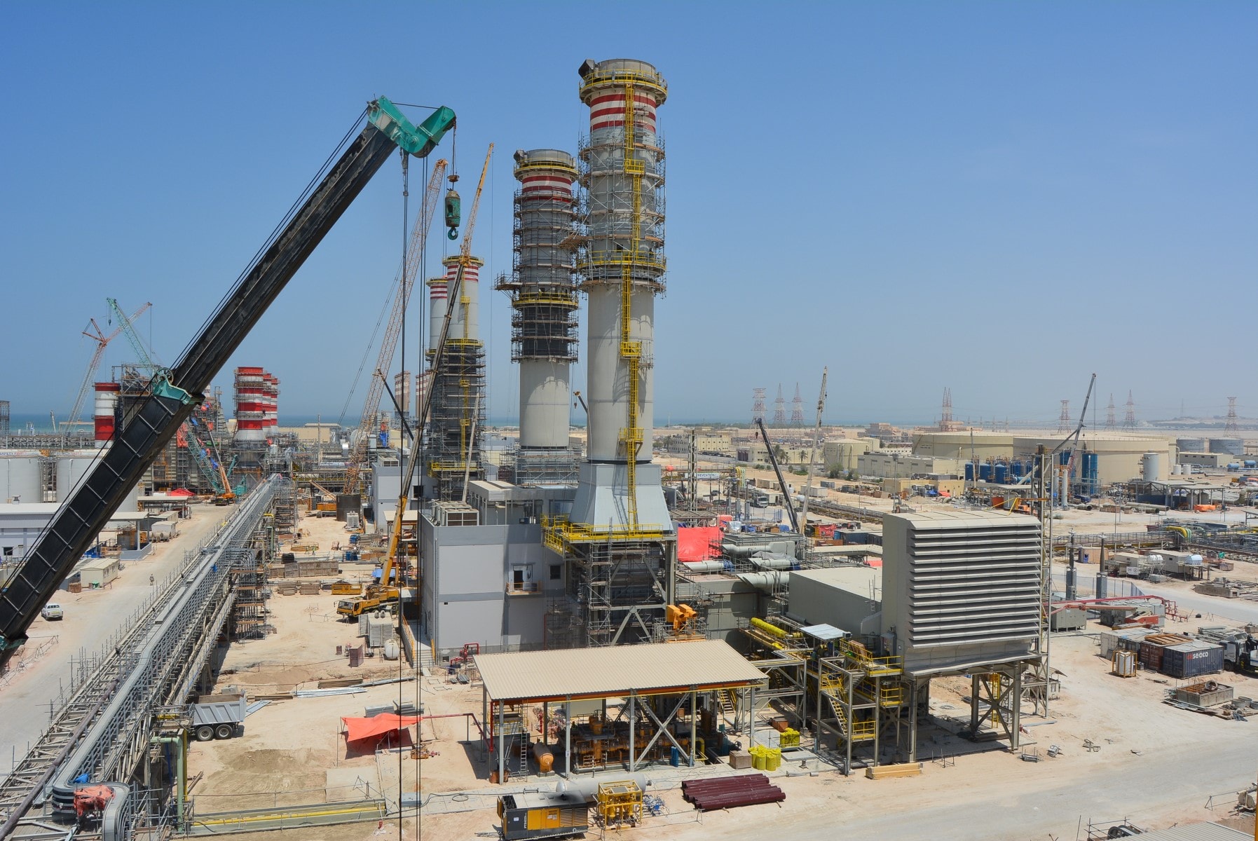 Open cycle Gas Turbines erection-min